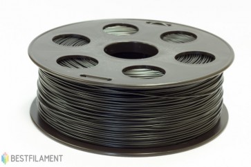 Чёрный ABS пластик BESTFILAMENT для 3D-принтеров 1 кг, 1.75 мм.